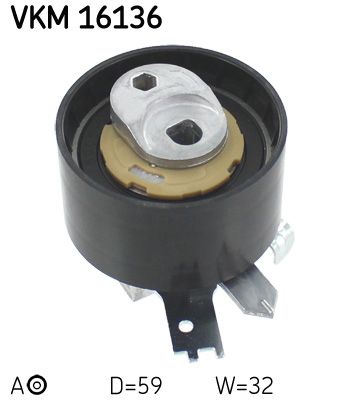 Zobsiksnas spriegotājrullis - VKM 16136