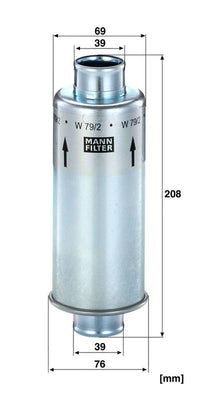 Eļļas filtrs - W 79