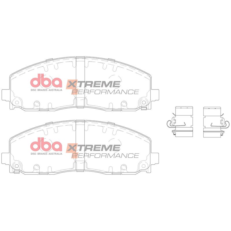 Brake Pads Street Performance | Front Axle - DB15039SP