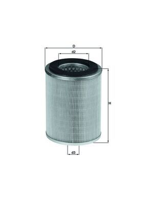 Gaisa filtrs - LX 830