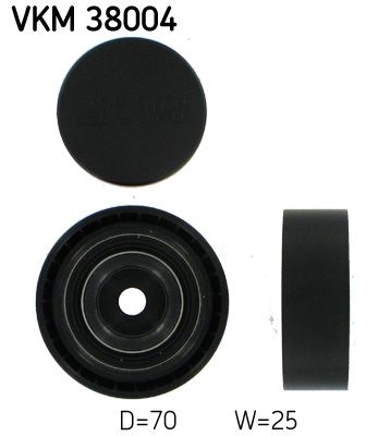 Ohjainrulla, moniurahihna - VKM 38004