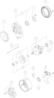 Ģenerators - MG 124