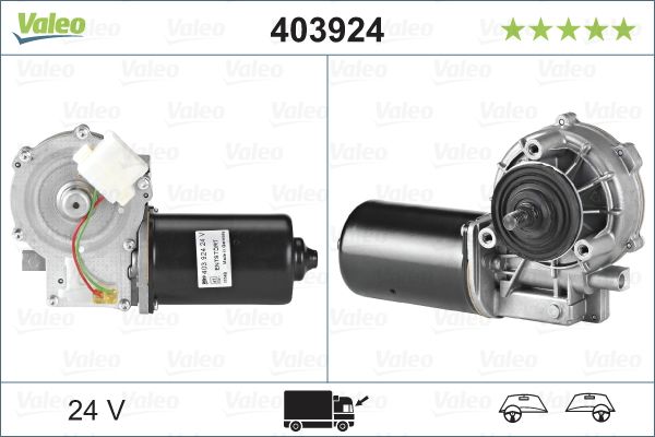 Stiklu tīrītāju motors - 403924