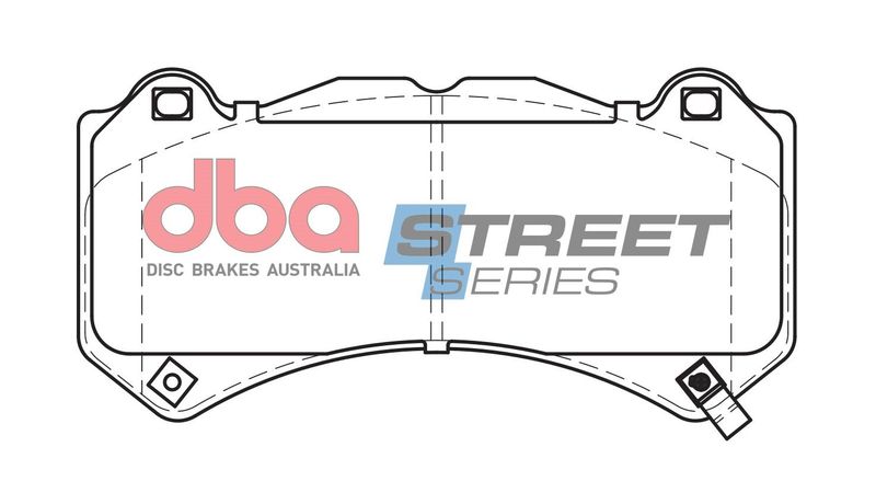 Brake Pads Street Series Ceramic | Front Axle - DB2375SS