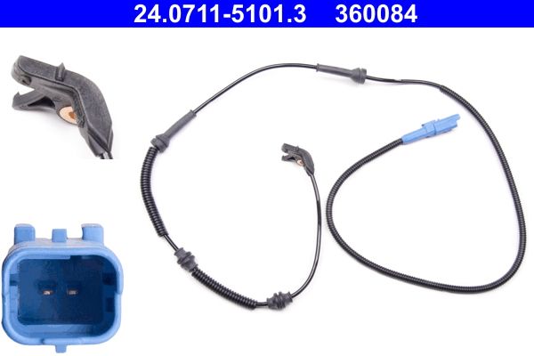 ABS-anturi - 24.0711-5101.3