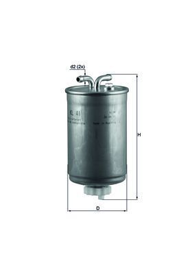 Degvielas filtrs - KL 41
