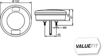 Aizm. miglas lukturi - 2NE 357 027-031