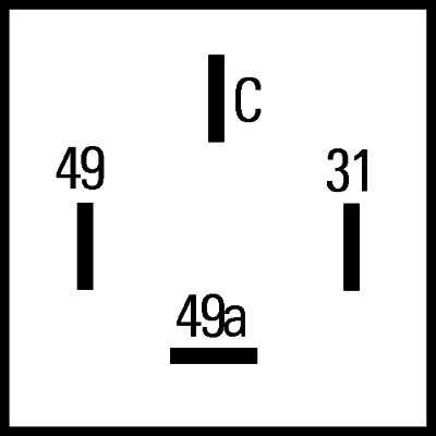 Pagrieziena signāla pārtraucējs - 4DW 009 492-111
