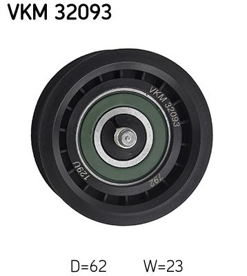 Ohjainrulla, moniurahihna - VKM 32093