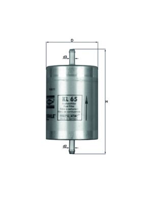 Degvielas filtrs - KL 65