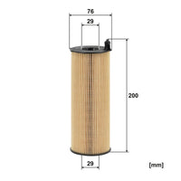 Eļļas filtrs - OE 650/6
