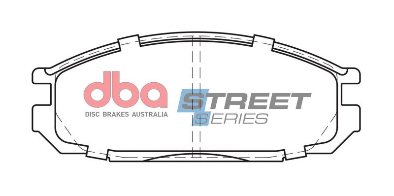 Brake Pads Street Series Ceramic | Rear Axle - DB1146SS