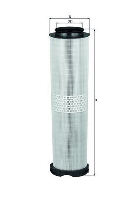 Gaisa filtrs - LX 816/5