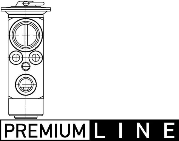 Paisuntaventtiili, ilmastointilaite - AVE 23 000P