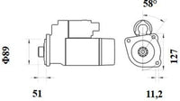 Starteris - MS 888
