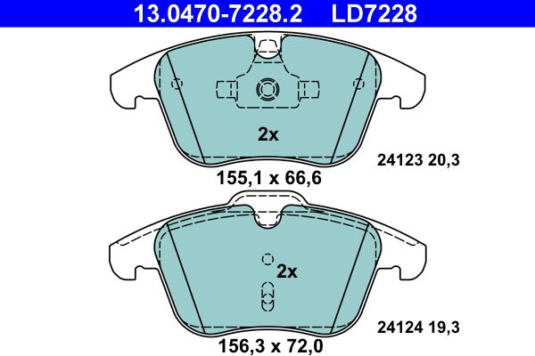 Jarrupala, levyjarru - 13.0470-7228.2