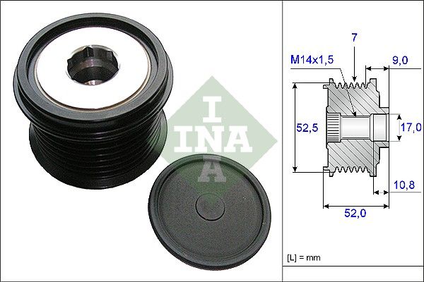 Ģeneratora skriemelis - 535 0209 10