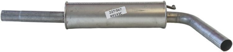 Vidējais izpl. gāzu trokšņa slāpētājs - 227-047
