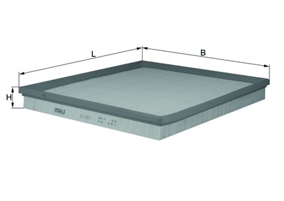 Gaisa filtrs - LX 2065/1