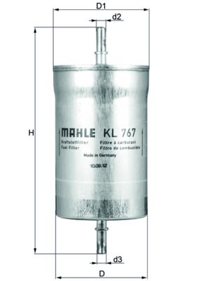Degvielas filtrs - KL 767