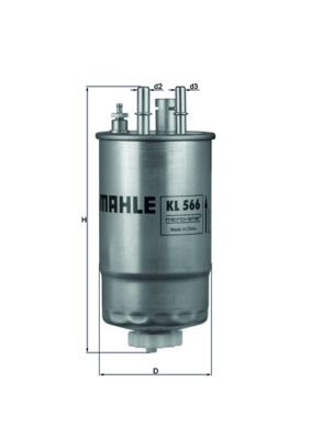 Degvielas filtrs - KL 566