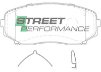 Brake Pads Street Performance | Front Axle - DB1916ASP