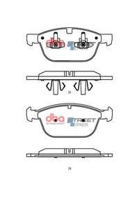 Brake Pads Street Series | Front Axle - DB2218SS