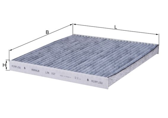 Suodatin, sisäilma - LAK 157