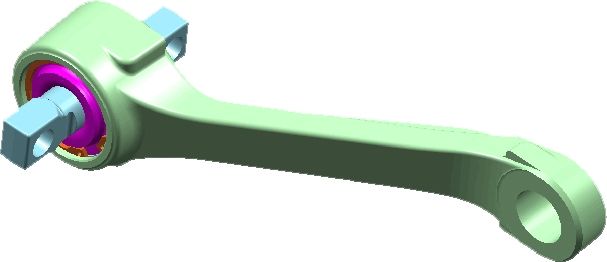 Balstiekārtas svira - 30970 01