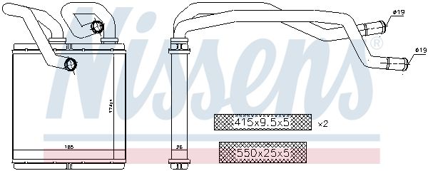 Lämmityslaitteen kenno - 72216