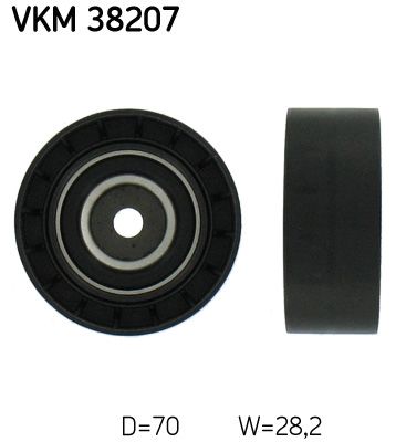 Ohjainrulla, moniurahihna - VKM 38207