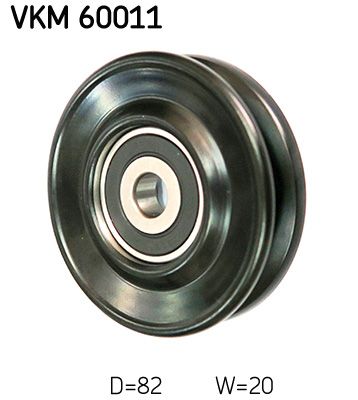 Daudzceliņu siksnas spriegotājrullītis - VKM 60011
