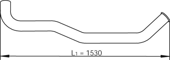 Izplūdes caurule - 47692