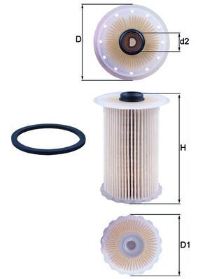 Degvielas filtrs - KX 229D