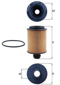 Eļļas filtrs - OX 559D