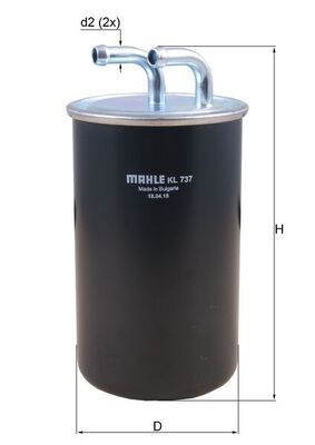 Degvielas filtrs - KL 737