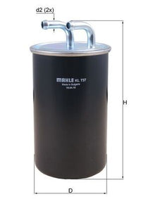 Degvielas filtrs - KL 737