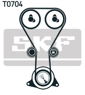 Zobsiksnas komplekts - VKMA 94626