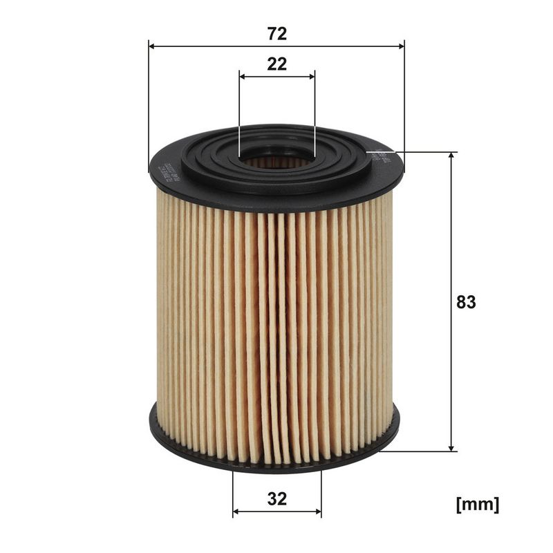 Eļļas filtrs - OE 672