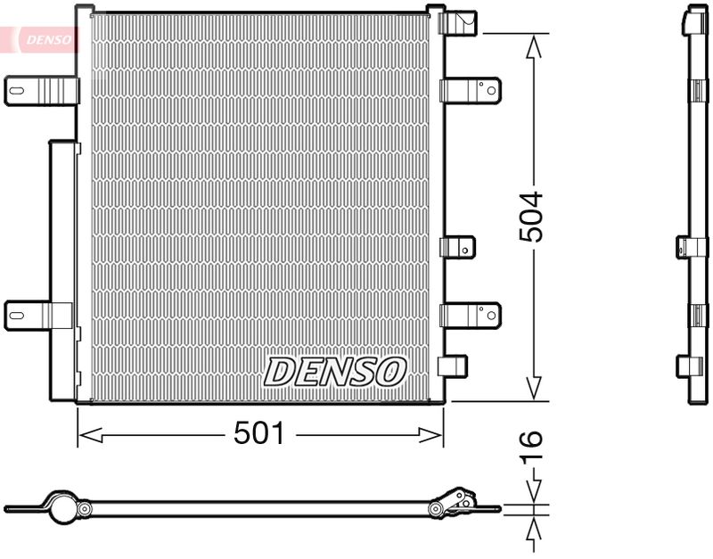 Lauhdutin, ilmastointilaite - DCN99054