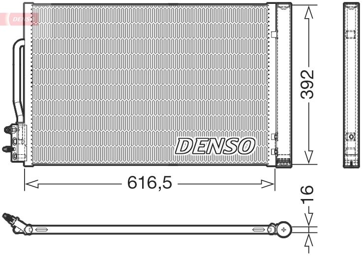 Lauhdutin, ilmastointilaite - DCN20049