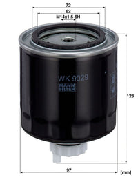 Degvielas filtrs - WK 9029