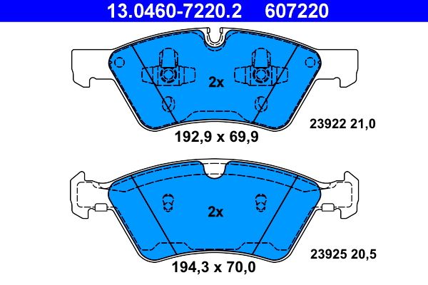 Jarrupala, levyjarru - 13.0460-7220.2