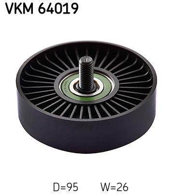 Ohjainrulla, moniurahihna - VKM 64019