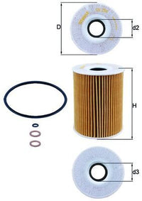 Eļļas filtrs - OX 254D3