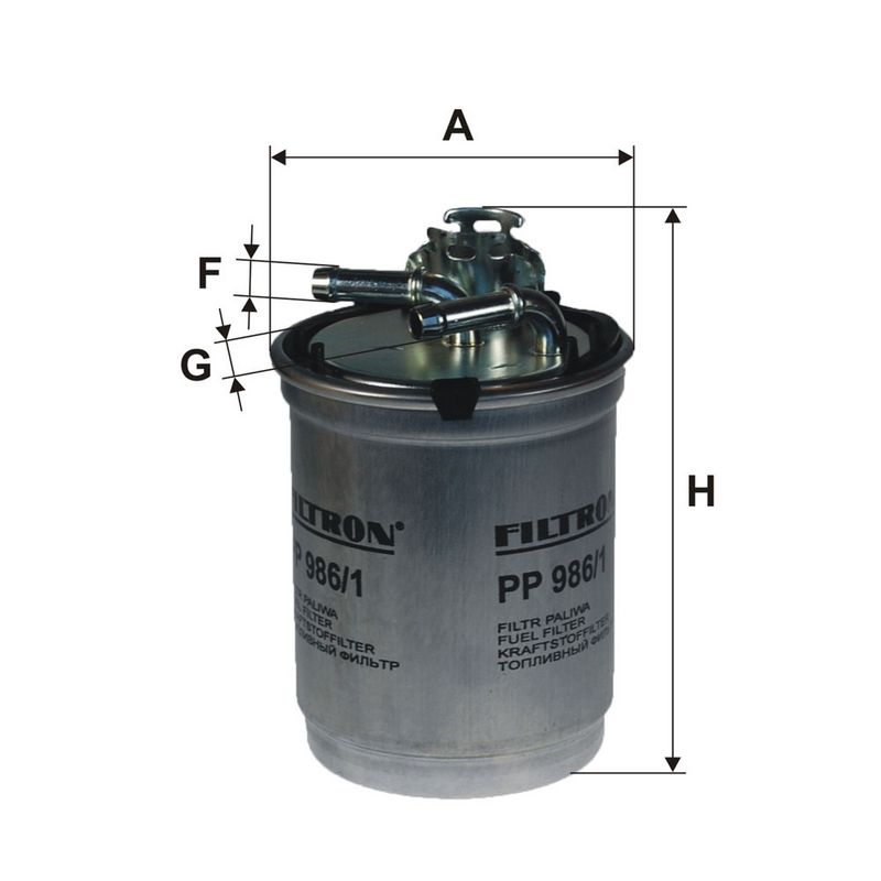 Degvielas filtrs - PP 986/1