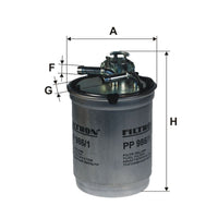 Degvielas filtrs - PP 986/1