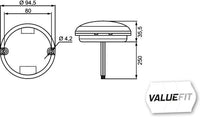 Vilkkuvalo - 2BA 357 028-021