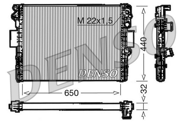 Motora dzesēsanas radiators - DRM12005