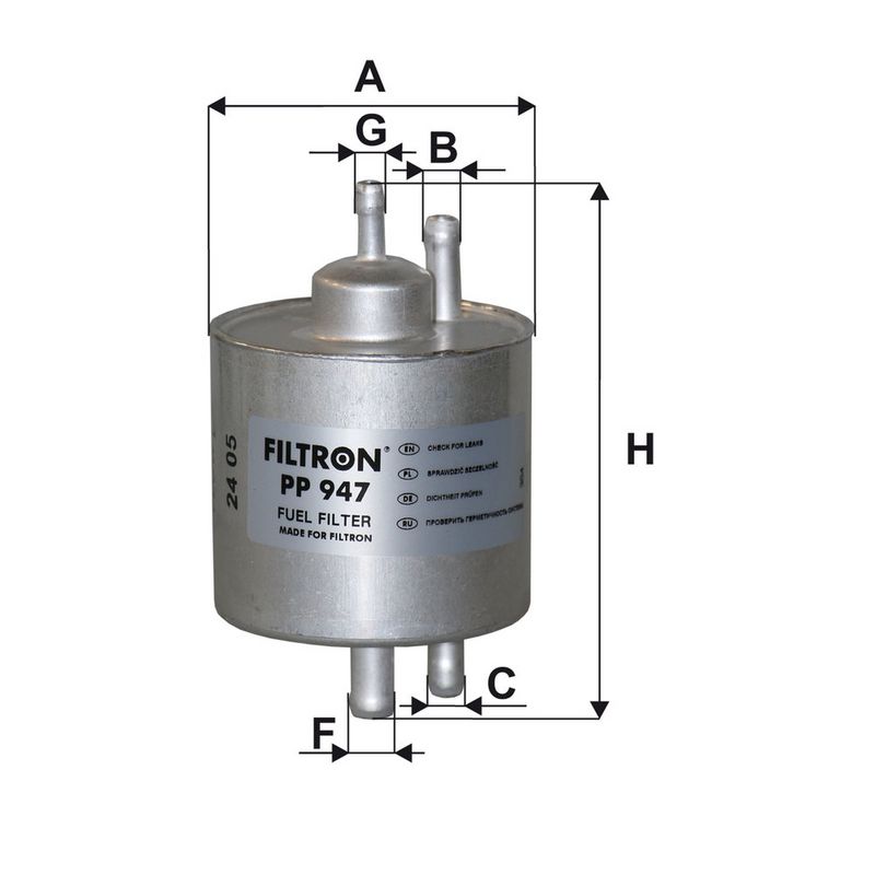 Degvielas filtrs - PP 947